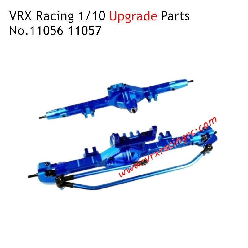 Upgrade Front and Rear Straight Axle Assemblies (with differential) 11056 11507 Metal Accessories for VRX Racing 1/10 RC Car Upgrade Front and Rear Straight Axle Assemblies (with differential) 11056 11507 Metal Accessories for VRX Racing 1/10 RC Car
