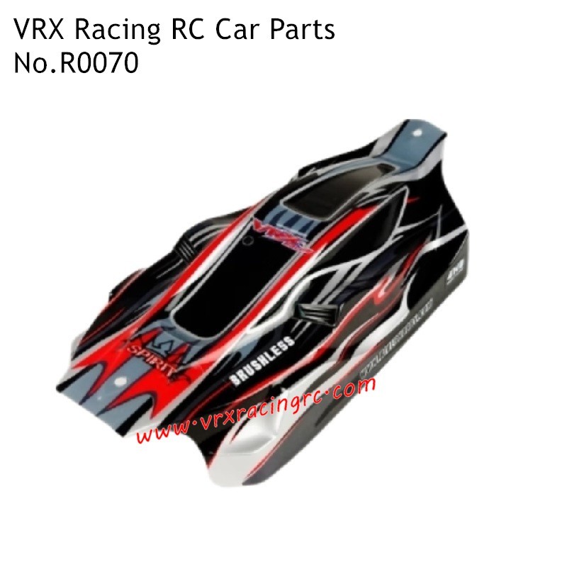 Red Car Shell R0070 Parts for VRX Racing Off-road RC Truck Red Car Shell R0070 Parts for VRX Racing Off-road RC Truck