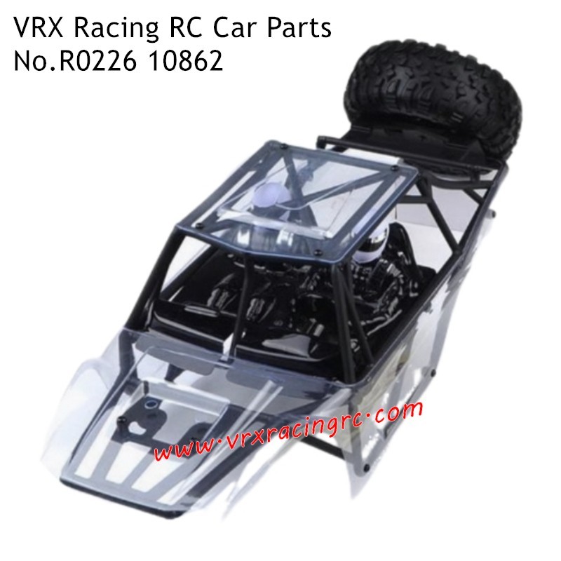 VRX Racing 1/10 Scale Off-road Parts Transparent Car Shell and Anti-roll Bar R0226 10862 RH1043 RH1045 VRX Racing 1/10 Scale Off-road Parts Transparent Car Shell and Anti-roll Bar R0226 10862 RH1043 RH1045
