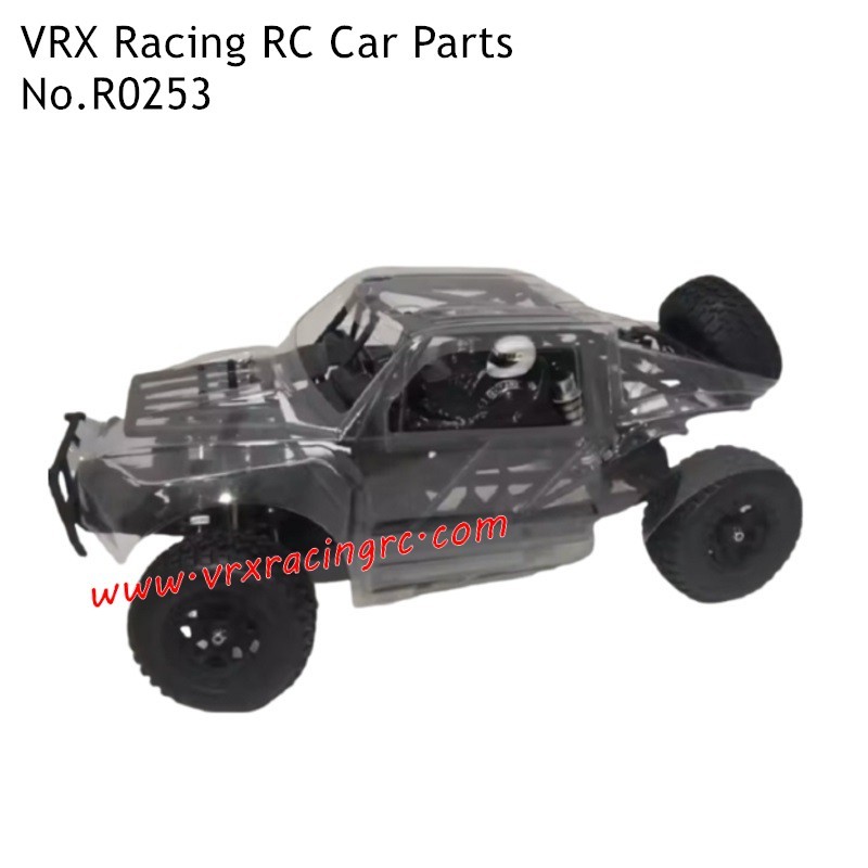 VRX Racing 1/10 Scale RC Truck Parts Car Shell and Anti-roll Bar R0253 VRX Racing 1/10 Scale RC Truck Parts Car Shell and Anti-roll Bar R0253