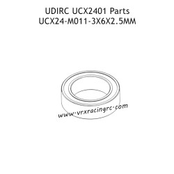 UDIRC UCX2401 RC Car Parts 3x6x2.5mm Ball Bearing UCX24-M011