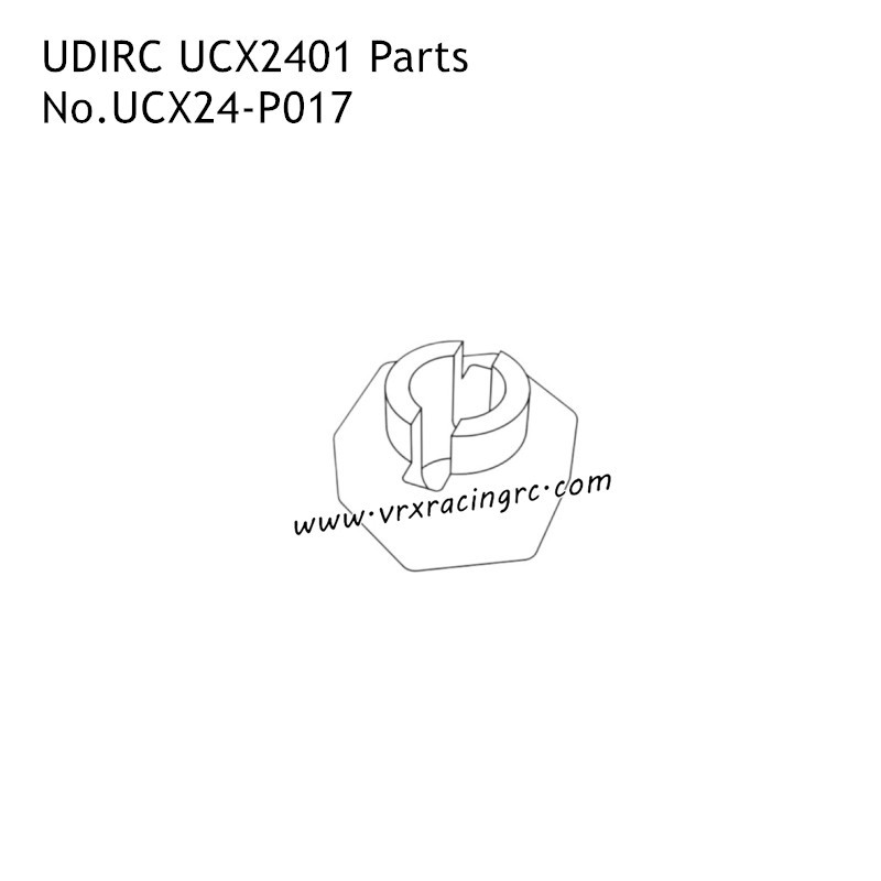 UDIRC UCX2401 1/24 RC Car Parts Wheel Adapters UCX24-P017 UDIRC UCX2401 1/24 RC Car Parts Wheel Adapters UCX24-P017