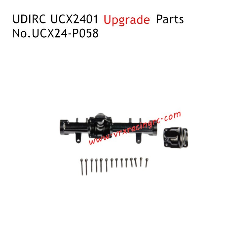 UDIRC UCX2401 RC Car Upgrade Parts Metal Rear Axle UCX24-P058 UDIRC UCX2401 RC Car Upgrade Parts Metal Rear Axle UCX24-P058