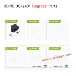 UDIRC UCX2401 RC Car Upgrade Parts Center Gearbox Kit
