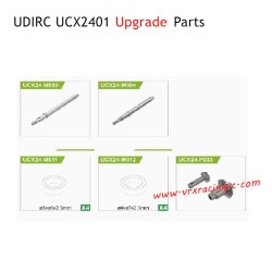 UDIRC UCX2401 RC Car Upgrade Parts Rear Axle Kit
