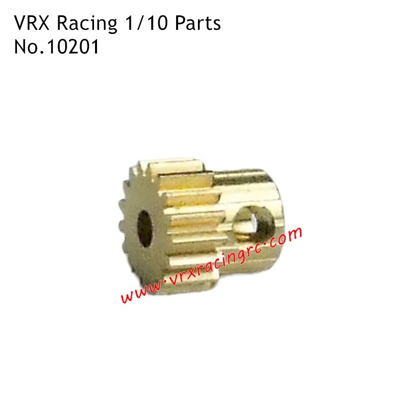 10201 17T Motor Gear Parts for VRX Racing 1/10 RC Car 10201 17T Motor Gear Parts for VRX Racing 1/10 RC Car