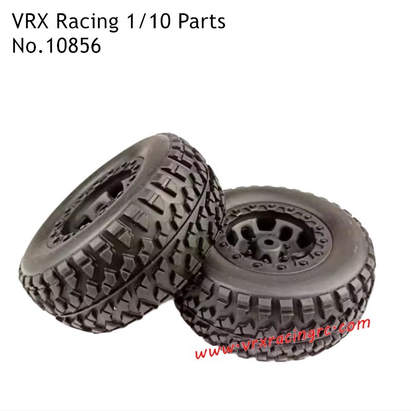 VRX Racing 1/10 RC Car Parts Tire Assembly 10856 VRX Racing 1/10 RC Car Parts Tire Assembly 10856