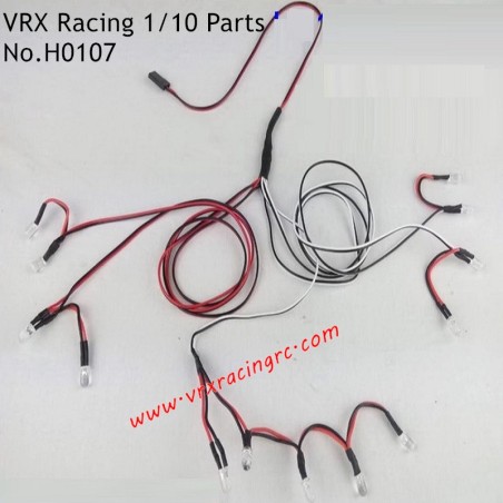 VRX Racing 1/10 RC Car Parts Car Lights Kit H0107