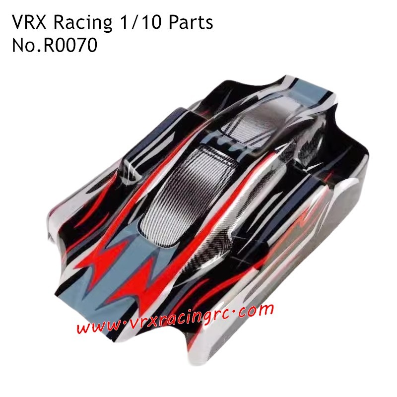 R0070 PVC Car Shell Spare Parts for VRX Racing 1/10 RC Truck R0070 PVC Car Shell Spare Parts for VRX Racing 1/10 RC Truck
