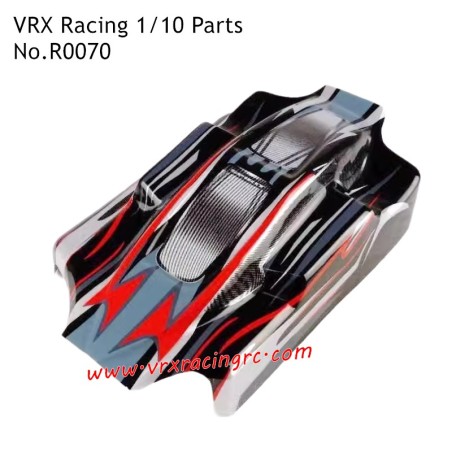 R0070 PVC Car Shell Spare Parts for VRX Racing 1/10 RC Truck