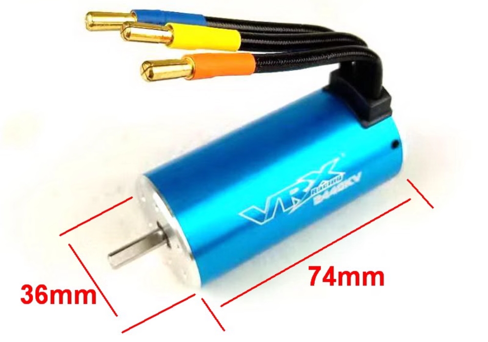 3674 2440KV Brushless Motor 85273 Parts for VRX Racing 1/18 Brushless RC Car