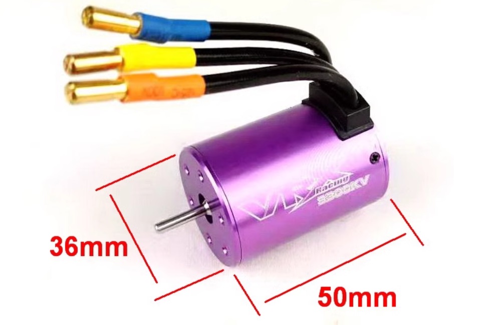 3650 3300KV Brushless Motor H0028 Parts for VRX Racing 1/18 Brushless RC Car