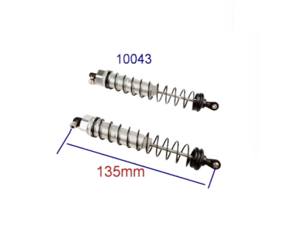 Upgrade Rear Shock Absorbers 10043 Parts for VRX RH1043 RH1045 1/10 Desert RC Truck