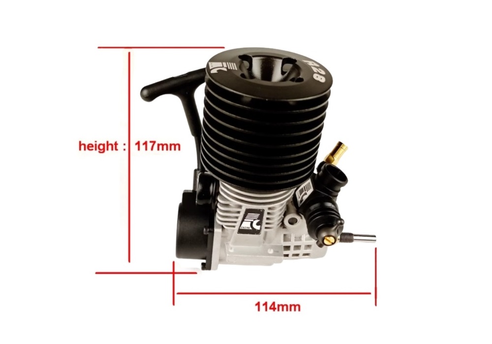 VRX Racing 1/8 RC Car Parts Direct Pull Engine P0016