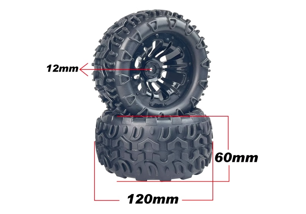 10138 Wheels Accessories for VRX Racing 1/10 Nitro RC Car