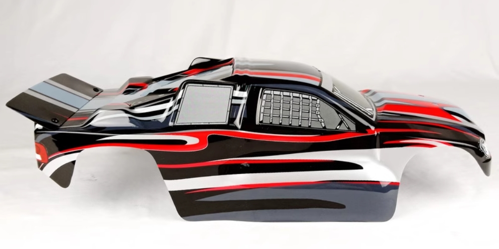 Black Red PVC Car Shell R0066 Parts for VRX Racing High Speed Racing RC Car