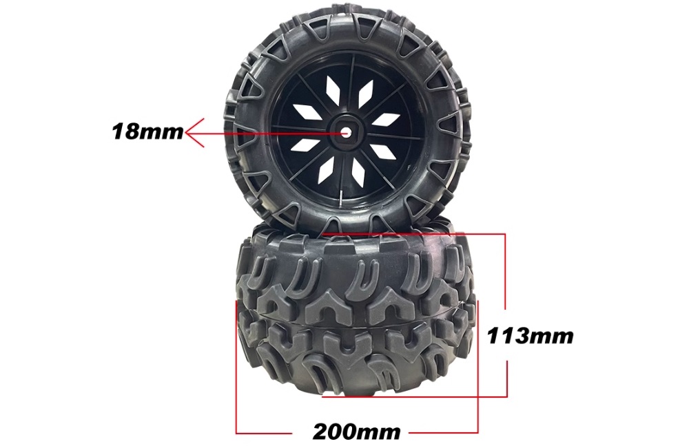 Tires RH5153 Parts for VRX Racing 1/5th All-terrain RC Truck